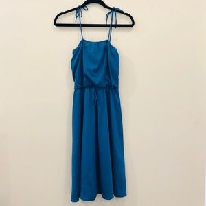 Vintage Sea Blue Dress